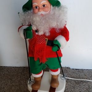 Skiing Santa 18" Animated Collectable Motion Figur